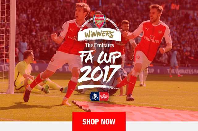 SHOP THE EMIRATES FA CUP 2017 WINNERS RANGE