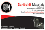 GM Print Business card
