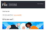 FT FLIC - Newsletter template