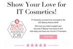 IT Cosmetics - Beauty Awards 2018 email